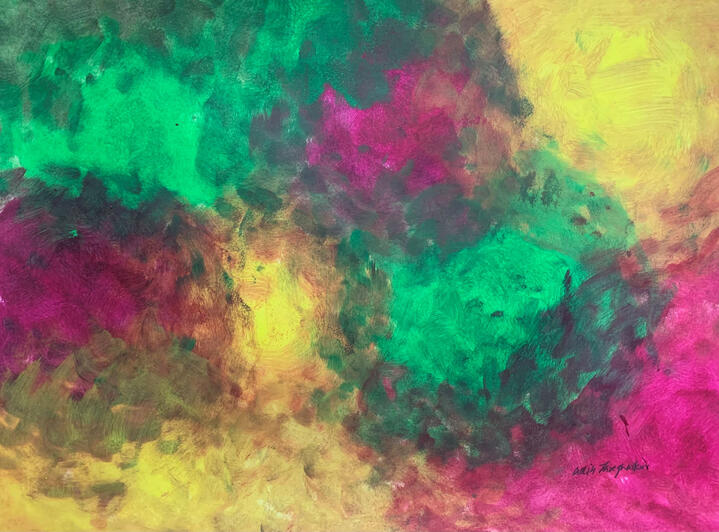 Flare - cool, modern, intuitive and colorful abstract art